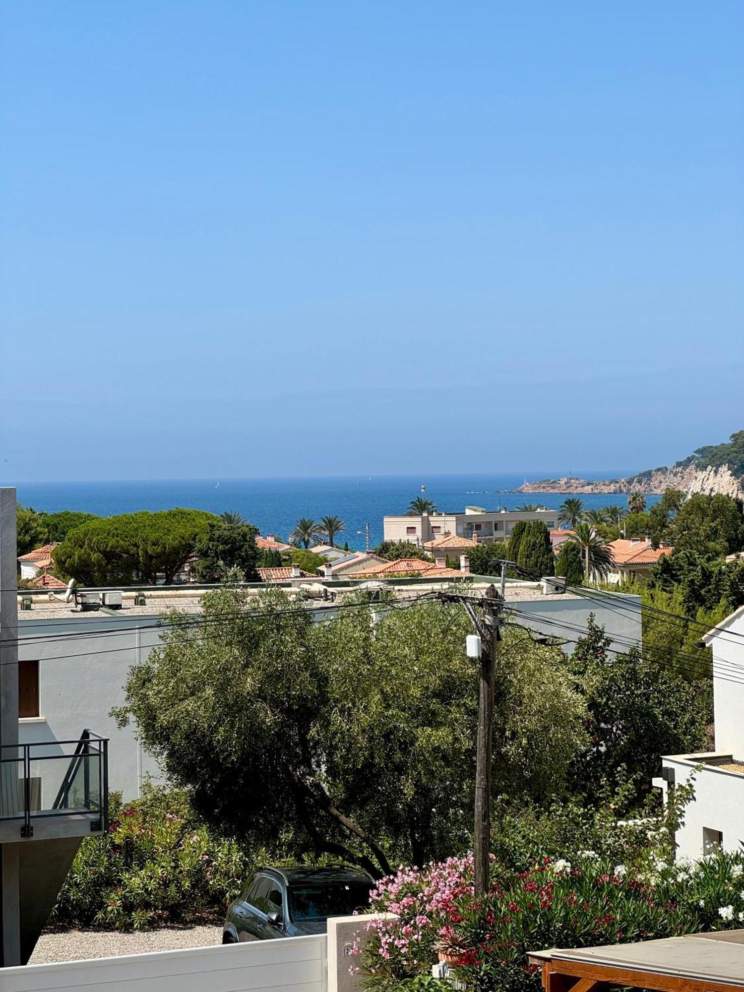 Cocon Comfortable Vue Mer, Clim Et Parking Sanary-sur-Mer Dış mekan fotoğraf